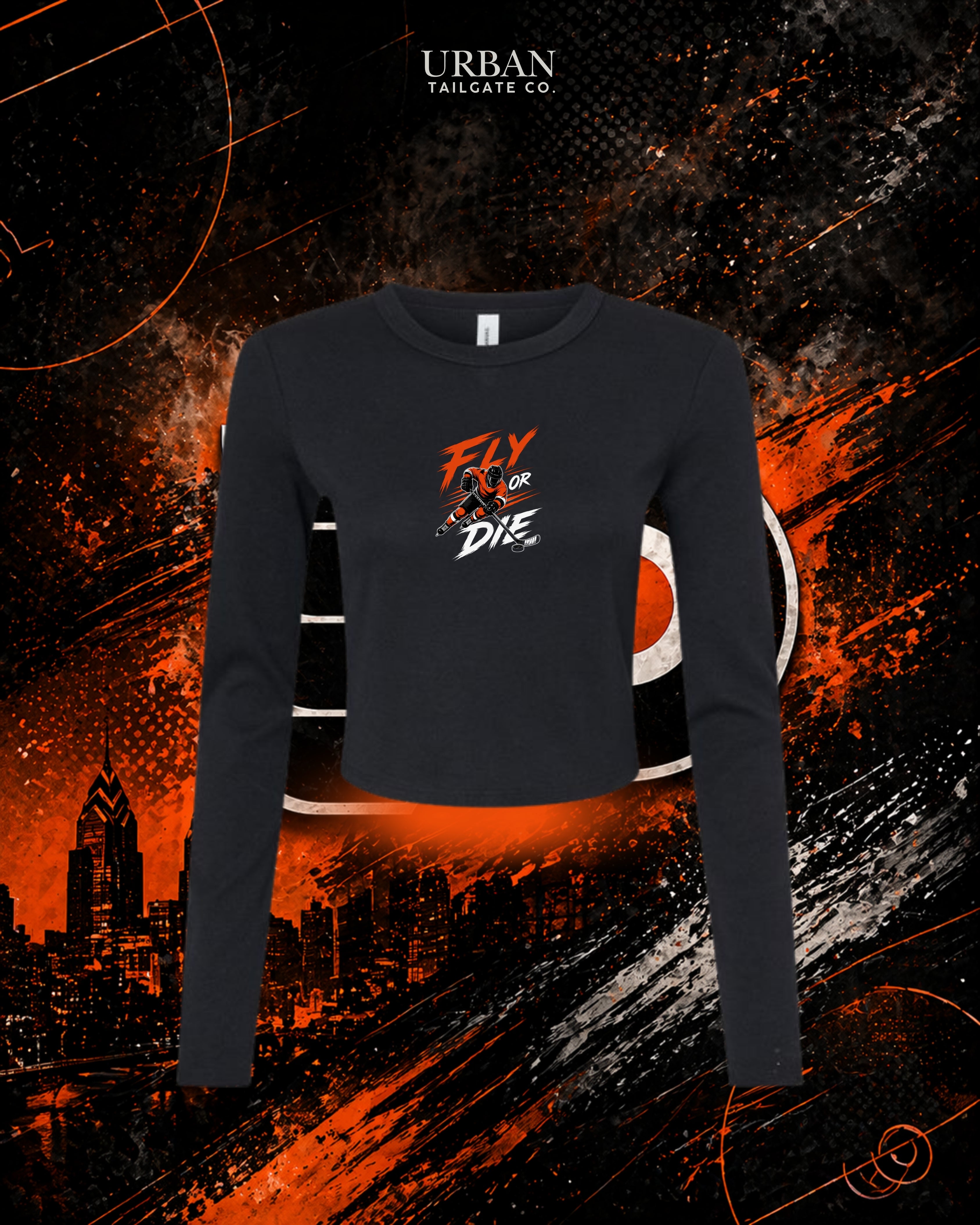 Fly or Die Crop Long Sleeve