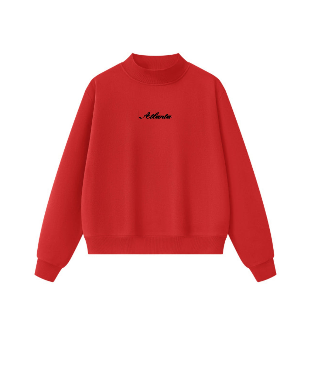 Embroidered Sunday Mock Neck - PREORDER
