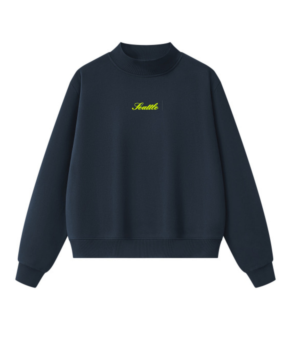 Embroidered Sunday Mock Neck - PREORDER