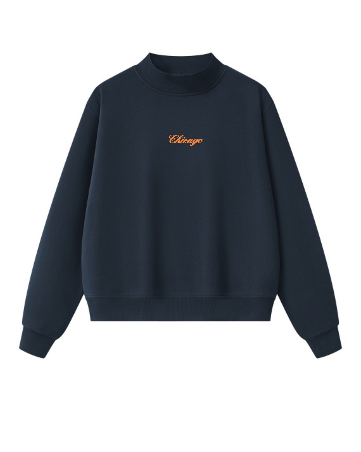 Embroidered Sunday Mock Neck - PREORDER