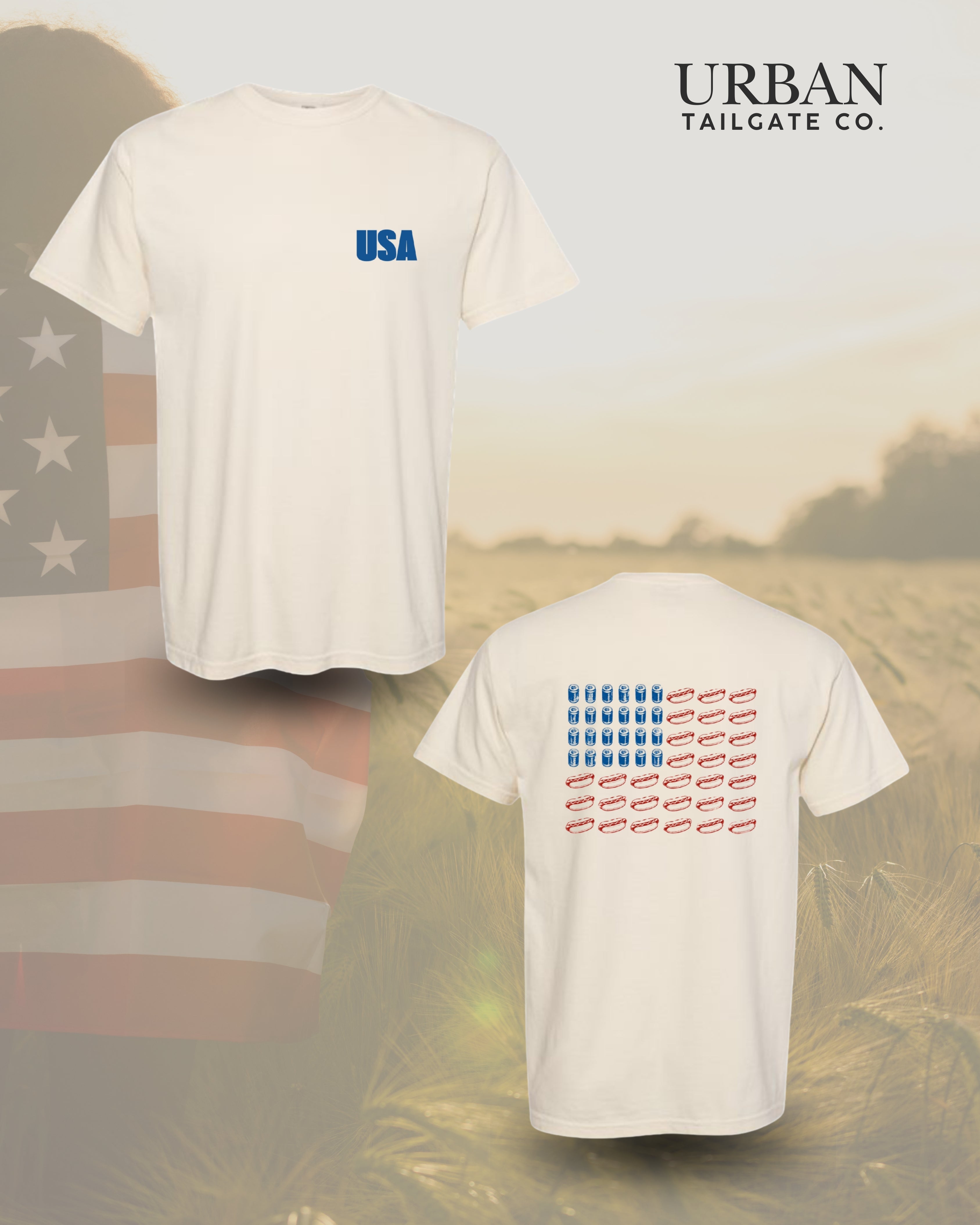 PREORDER - Beer & Hot Dog Flag