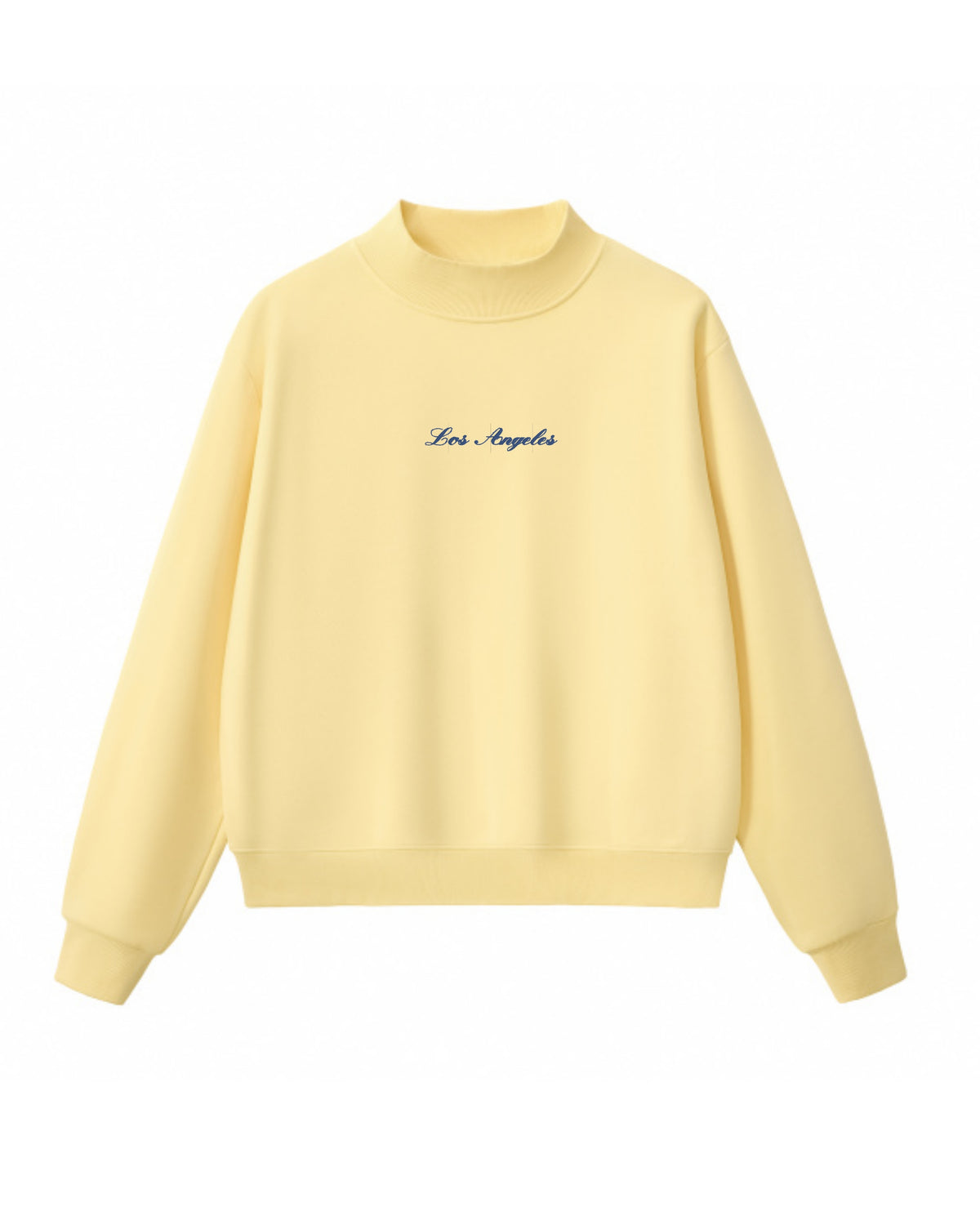 Embroidered Sunday Mock Neck - PREORDER