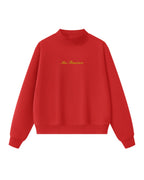 Embroidered Sunday Mock Neck - PREORDER