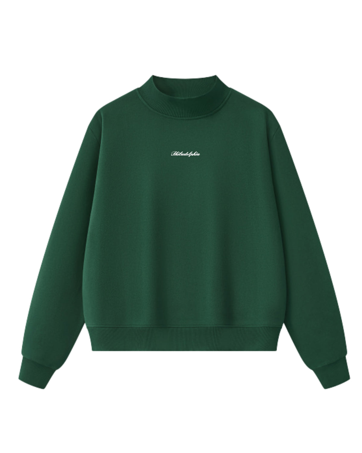 Embroidered Sunday Mock Neck - PREORDER