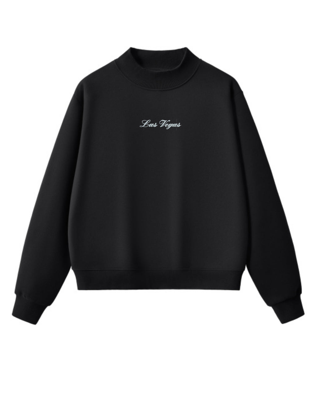 Embroidered Sunday Mock Neck - PREORDER