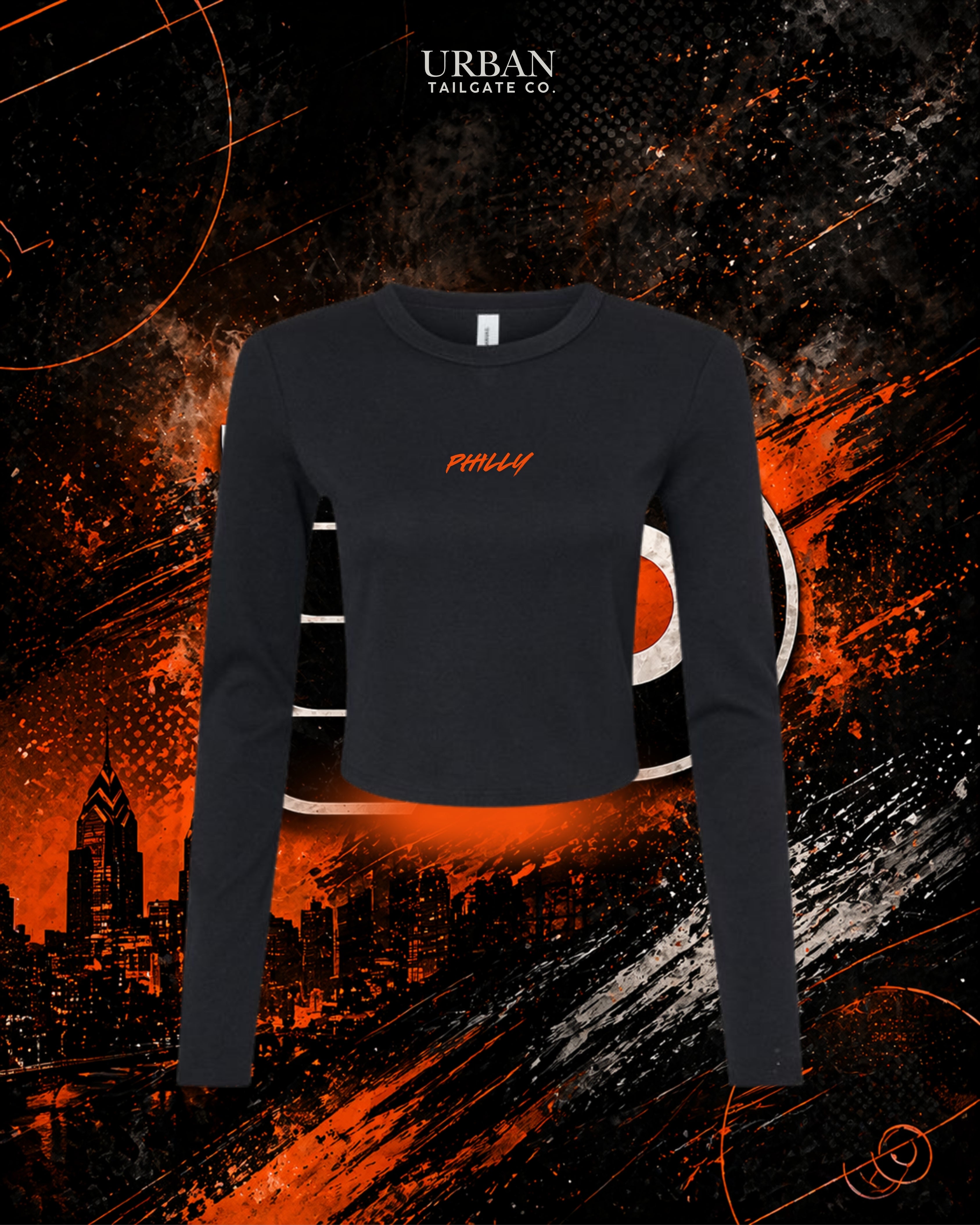 Philly Long Sleeve Crop